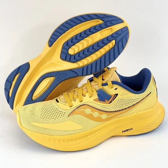 NEW Saucony Guide 15 Gold Summit Women's Running Shoes Yellow Sneakers - Picture 3 of 12